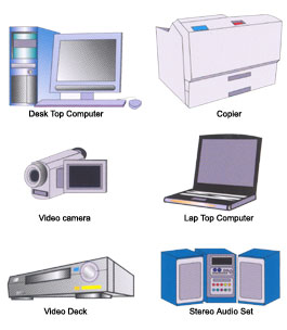 Different devices like lap tops, copiers or desk top computers where it is necessary to dispense some grease during their manufacturation.