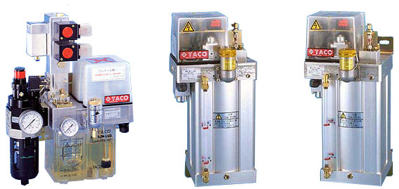 Taco lubrication and cooling MCA and MQ4 units. Internal tool lubrication systems